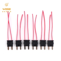 Fusible de Cuchilla Automotriz Micro 2 de 16 AWG 22 AWG 600 V 5 A, Adaptador de Circuito Adicional para Coche, CCTV, Rastreador GPS, Venta al por Mayor de Fábrica Personalizada