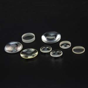 Lente de vidrio plano convexo óptico de 10mm, aumento personalizable, vidrio biconvexo convexo, soporte OEM - Product Image 1