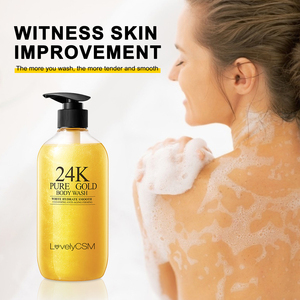 ครีมอาบน้ำและเจลอาบน้ำบำรุงผิวขาวใสผสมคอลลาเจนทองคำบริสุทธิ์ 24K สำหรับทุกสภาพผิว-บริการ OEM/ODM ขายส่ง - Product Image 4