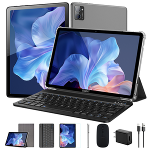 Tablette PC <span class=keywords><strong>Android</strong></span> 14 10 pouces avec clavier, écran capacitif, double carte SIM, appels, 18 Go 128 Go, Wi-Fi 4G, prise en charge OEM, vitesse rapide - Product Image 1