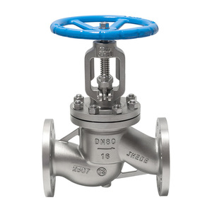Válvula de Compuerta con Brida de Acero Inoxidable J41W-16V DN80, Válvula Manual de Control de Agua para Tuberías Industriales - Product Image 5