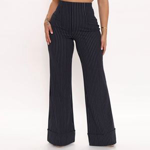 <span class=keywords><strong>Pantaloni</strong></span> <span class=keywords><strong>e</strong></span> <span class=keywords><strong>pantaloni</strong></span> <span class=keywords><strong>a</strong></span> <span class=keywords><strong>righe</strong></span> in bianco <span class=keywords><strong>e</strong></span> nero da donna all'ingrosso di buona qualità <span class=keywords><strong>pantaloni</strong></span> da donna Plus Size <span class=keywords><strong>pantaloni</strong></span> da donna - Product Image 1