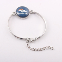 Bracelet tendance avec logo des équipes de football NFL, rugby Buffalo City, accessoires de survie faits à la main, cadeau en gros