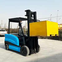 Chariot élévateur électrique à batterie lithium-ion 1,5t-3t CPD30 Woerkai certifié CE, mât à deux étages, hauteur de levage de 3 à 9 m