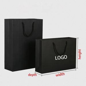 OEM Custom Printed <b>White</b> <b>Paper</b> Carrier <b>Bag</b> Cardboard Design With Handles for Supermarket and Food Outer Packaging - Product Image 4