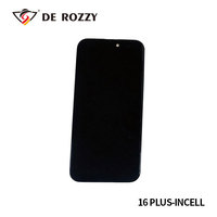 Écran tactile FHD Incell de remplacement pour 16 Plus, luminosité 500-700, garantie 1 an, qualité supérieure testée, 100 % fonctionnel, pièce de rechange