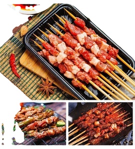 Manual Stainless Steel Skewer Machine BBQ Kebab Meat <b>Stringing</b> for Mutton Lamb Kebab Meat Skewer Making Machine Kebab Machine - Product Image 6