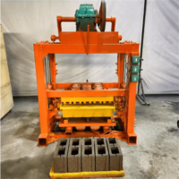 Presse hydraulique pour blocs de béton, sans électricité, pour la construction rurale, homologuée CE