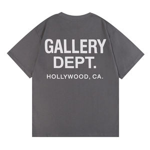 เสื้อยืดดีไซน์เนอร์ทรงหลวมสำหรับผู้ชาย ผ้าฝ้าย 100% สวมใส่สบายๆ ในฤดูร้อน พิมพ์ลายดิจิทัล ผ้าแคนวาส ระบายอากาศได้ดี - Product Image 3