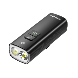 Luz de Bicicleta LED Recargable Cyclami 2000 LM Súper Brillante, 4500mAh, IPx6 Impermeable, Material de Aluminio Negro y PC, Alimentada por Batería - Product Image 2