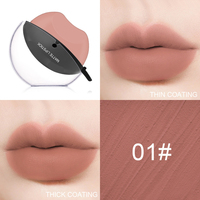 Rouge à lèvres Sip Makeup Lazy, best-seller, effet mat, hydratant, avec finition gloss.