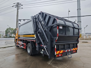 Camion de transfert de déchets diesel manuel SHACMAN 16m3 neuf, haute efficacité, haute qualité, camion compacteur de déchets à vendre - Product Image 6