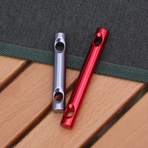Boucle de fixation réglable en alliage d'aluminium de 8 cm pour bâche de tente extérieure, accessoire de piquet de sol coupe-vent - Product Image 1