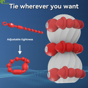 TT FOREST Pull-Ball Heizgerät für Männer Trainingsgerät <span class=keywords><strong>Masturbator</strong></span> 9 Frequenzen Vibrationsperlen Sexspielzeug Modell - Product Image 6