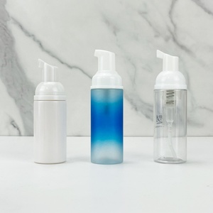 <b>Empty</b> Pet <b>Plastic</b> Facial Cleanser Mousse Pump <b>Bottle</b> 30ml 50ml 60ml 100ml Black Foam Pump <b>Bottle</b> for Facial Cleanser and Shampoo - Product Image 4