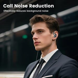 Écouteurs filaires HiFi durables Toocki TE26, alliage de zinc + coque en PC, aigus nettoyés et basses profondes, conception Plug-and-Play pour le divertissement à domicile - Product Image 6