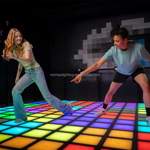Trampolín para Parque Infantil, Juegos Mecánicos, Piso Interactivo, <span class=keywords><strong>Juego</strong></span> de Pared con Luces LED - Product Image 5