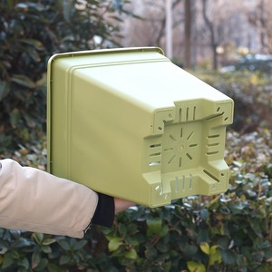 Pot de fleurs carré en plastique avec trou de drainage, écologique et respirant, pour la propagation des roses - Product Image 5