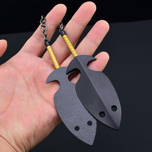 Ninja <span class=keywords><strong>Anime</strong></span> Chojuro Hiramekarei 32cm 101G Metal Twin Swords <span class=keywords><strong>Anime</strong></span> arma modelo Ninja Craft Display artefacto - Product Image 5