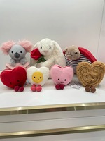 [The New] Jelly Catt UK 25 Hari Valentine untuk Putri Boneka Beruang Kelinci dari Bahan Katun PP Super Lembut Hadiah Kejutan