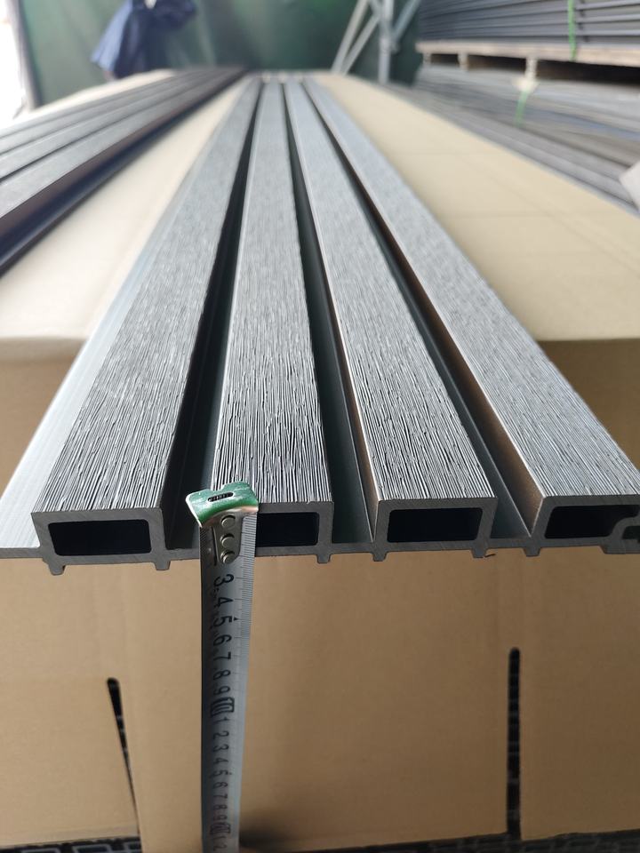 Exterior Wall Cladding WPC Exterior Outdoor Composite Wall Panel PVC ...
