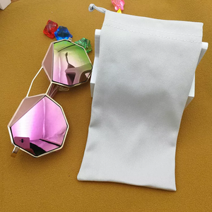 Lunettes de soleil DL de haute qualité certifiées CE/UV400 avec logo personnalisé imprimé, pochette en microfibre douce, sac à cordon blanc miroir - Product Image 6