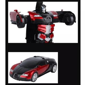 KYK Juguetes <span class=keywords><strong>2023</strong></span> voiture de sport télécommandée, jouet de Transformation électrique RC rotatif à 360 degrés - Product Image 5