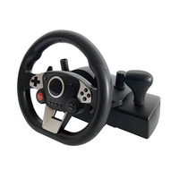 Volante de Juego con Cable Inteligente CSTAR Lite Pro para PC, Switch, Android y Xbox, Programable, con Motor de Vibración