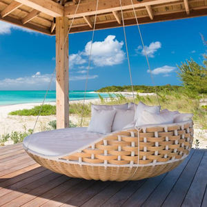 Villa Jardin Balançoire Chaise Imperméable Cour Extérieure Bascule Balançoire <span class=keywords><strong>Panier</strong></span> PE <span class=keywords><strong>Rotin</strong></span> Aluminium Suspendu Hamac Fabricant - Product Image 6