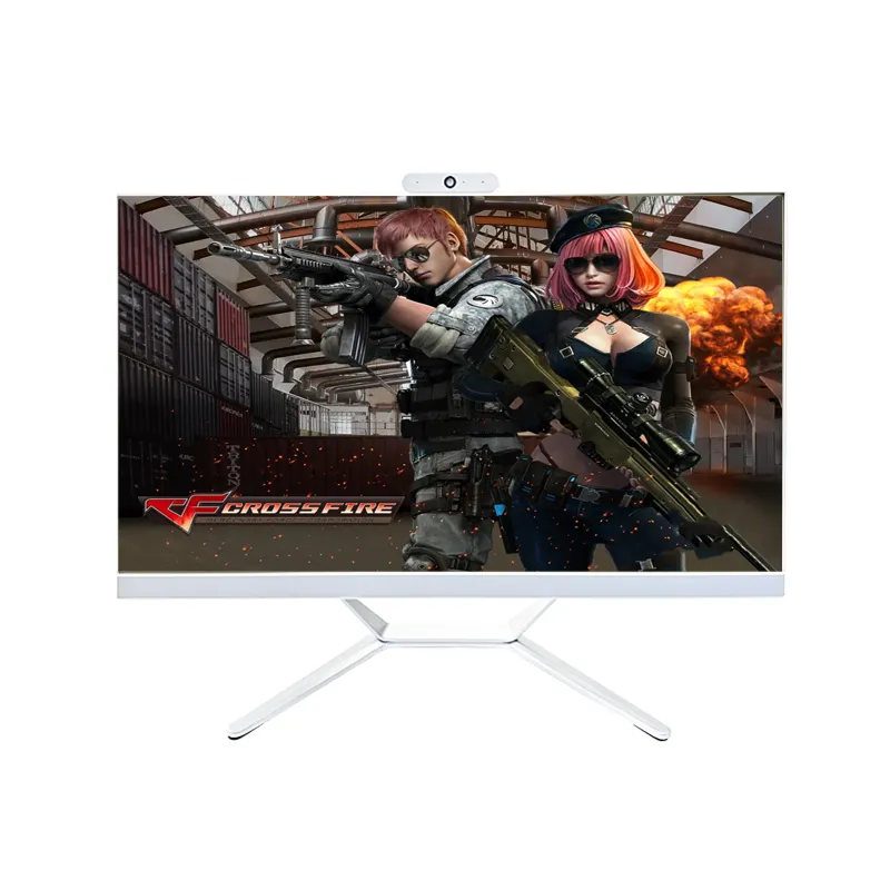 Máy Tính Xách Tay 23.6 Inch Core I3 I5 I7 AIO Máy Tính Để Bàn Doanh Nhân Máy Tính Để Bàn Đơn Năng Chơi Game Tất Cả Trong Một