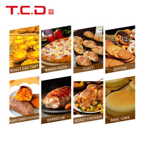 Petit four de cuisson commercial automatique professionnel 1 pont pain pizza gâteau <span class=keywords><strong>boulanger</strong></span> <span class=keywords><strong>mini</strong></span> pain commercial électrique - Product Image 4