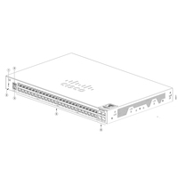 C1000-24P-4X Gigabit Switch 24x PoE + Port Gigabit + 4x10G SFP + Uplink, 195W PoE Budget Enterprise Access/agregasi