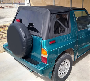 Capote souple pour <span class=keywords><strong>Suzuki</strong></span> Vitara <span class=keywords><strong>Santana</strong></span> Année 95-98 <span class=keywords><strong>Suzuki</strong></span> Geo Tracker Année 95-98 <span class=keywords><strong>Suzuki</strong></span> Sidekick Année 95-98 - Product Image 1