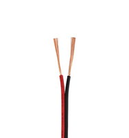 Câble d'alimentation CC 18AWG 20AWG UL2468 rouge noir en PVC parallèle, écologique, accessoires pour dissipateur de chaleur LED CC5V/12V/24V