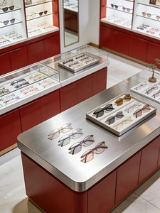 Espositore Originale <span class=keywords><strong>Rayban</strong></span> in Metallo e Legno per <span class=keywords><strong>Occhiali</strong></span> da <span class=keywords><strong>Sole</strong></span>, Stand Fieristico con Illuminazione LED, Robusto e Personalizzabile nelle Dimensioni - Product Image 3