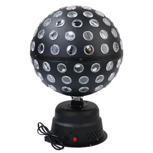 Factory Price 50w Stage Ktv Disco Rotate Moving Head Strobe Led Crystal Magic Ball Laser Light For Home