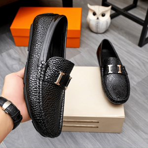 Zapatos Oxford con Parte Superior de Cuero Vacuno de Grano Completo, Entresuela de Goma/Látex Espumado, Suela de Goma, Forro de Tela, para Todas las Temporadas - Product Image 4