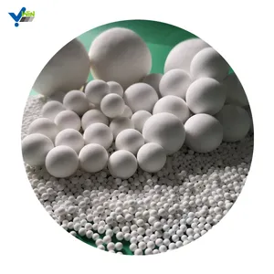 High Alumina Industrial Porcelain Ceramic Beads Inert Sphere Ball for Drying Gas Catalyst Support Media