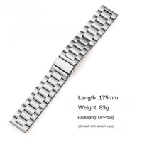 Compatible avec les bracelets de montre, bracelet en acier inoxydable à trois maillons pour IWatch, pour GT56, fermoir pliable, multi-bandes
