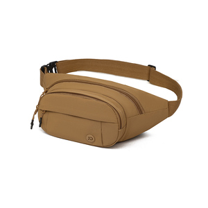 Riñonera Deportiva Unisex para Correr, Fitness, Bandolera, Riñonera con Orificio para Auriculares, Cierre de Cremallera, Forma de Barril, Hecha de Oxford - Product Image 6