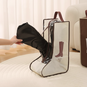 Organizzatore per Stivali Lunghi, Custodia Fissa per Scarpe, Scatola Portaoggetti per Borse Porta Scarpe - Product Image 1