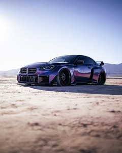 ชุดแต่งคาร์บอนไฟเบอร์สำหรับ BMW G87 M2 รุ่นอัพเกรด ZE Style ประกอบด้วยลิ้นกันชนหน้า ดิฟฟิวเซอร์ สปอยเลอร์ ซุ้มล้อแบบไวด์บอดี้ สำหรับ G87 M2 รุ่นใหม่ - Product Image 3