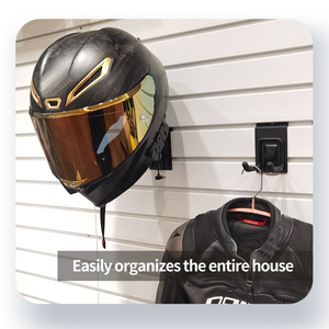 Cintres de casque de <span class=keywords><strong>moto</strong></span> en métal Mesorock facile à installer cintre de casque montage mural cintre de casque en forme de carrossage - Product Image 5