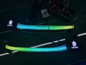 <span class=keywords><strong>ไฟ</strong></span><span class=keywords><strong>หน้า</strong></span> LED DRL สำหรับโตโยต้าคราวน์ S180 S200 มาเจสต้า 2003-2013 RGBW สวิตช์แบ็ค<span class=keywords><strong>ไฟ</strong></span>วิ่งกลางวันสัญญาณไฟเลี้ยวสีเหลืองอำพัน 12V - Product Image 3