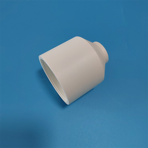 Crucible en céramique de nitrure de bore (BN) de haute pureté avec joint fileté - Product Image 6