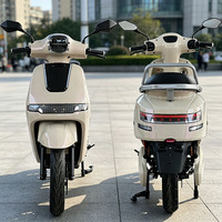 Fournisseur de motos électriques CKD SKD 12 pouces à longue autonomie, 1100/1300W, vitesse 60 km/h, scooter électrique