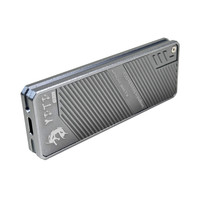 Алюминиевый сплав закаленное стекло M.2 NVME USB3.1 10 Гбит/С Корпус для жесткого диска M.2 SSD Type-C коробка для жесткого диска