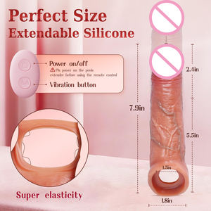APP Fernbedienung Dildo verbesserung Männliches Sexspielzeug Flüssiger Silikon kautschuk Enhanced Realistic Big Dildo <span class=keywords><strong>Vibrator</strong></span> für den Menschen - Product Image 2