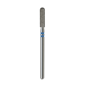 Fresa cilíndrica profesional de diamante para uñas, fórmula Profi, 3.0mm, grano azul - Product Image 4