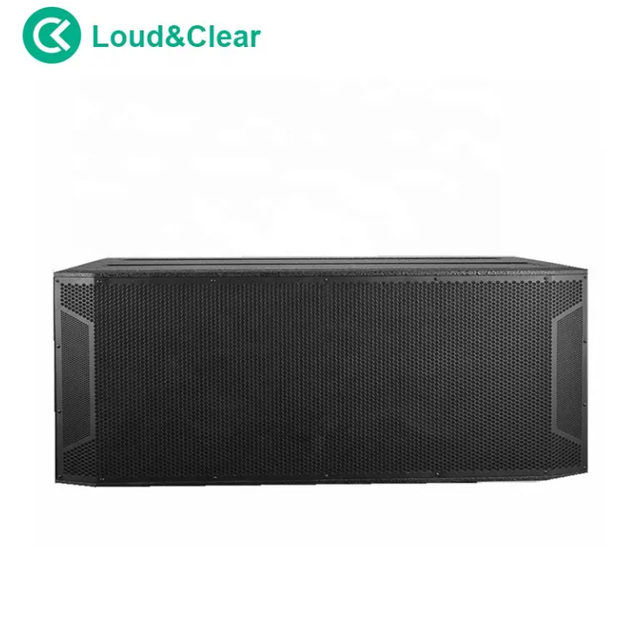 Dual 18 Inch Active DJ Speaker Professional Loudspeaker Box Plywood Enclosure 98dB Sensitivity Designed for Big Venue Sound
